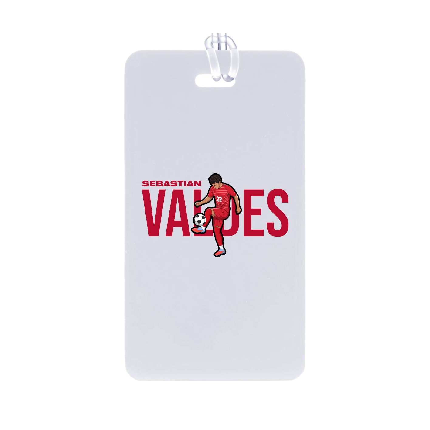 Bag Tag — Player Name in Classic