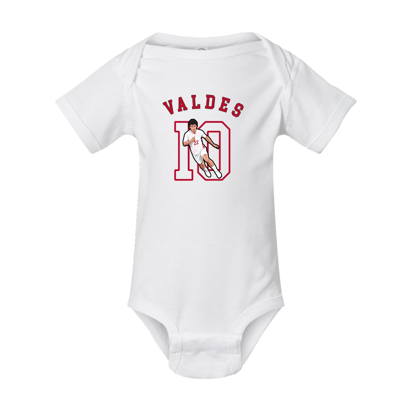 Baby Onesie — Shirsey Arch in White