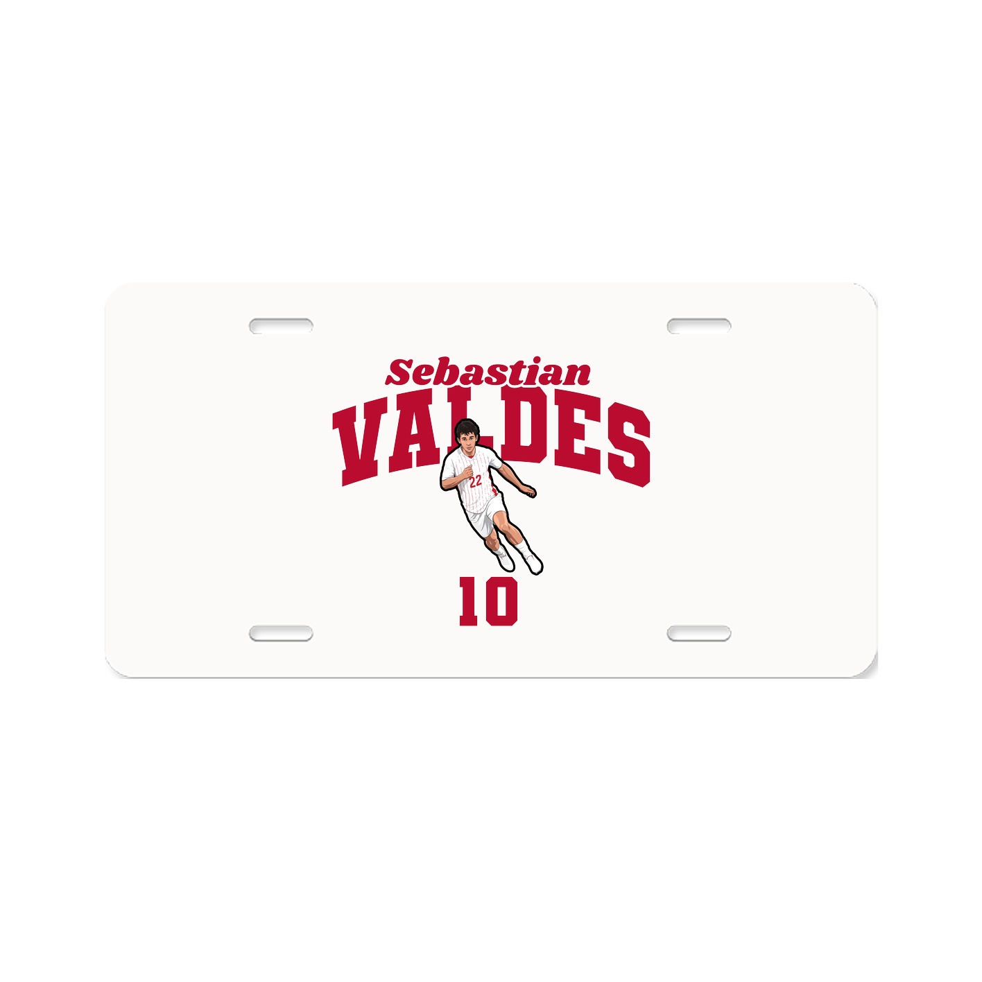 License Plate — Signature Arch in Classic