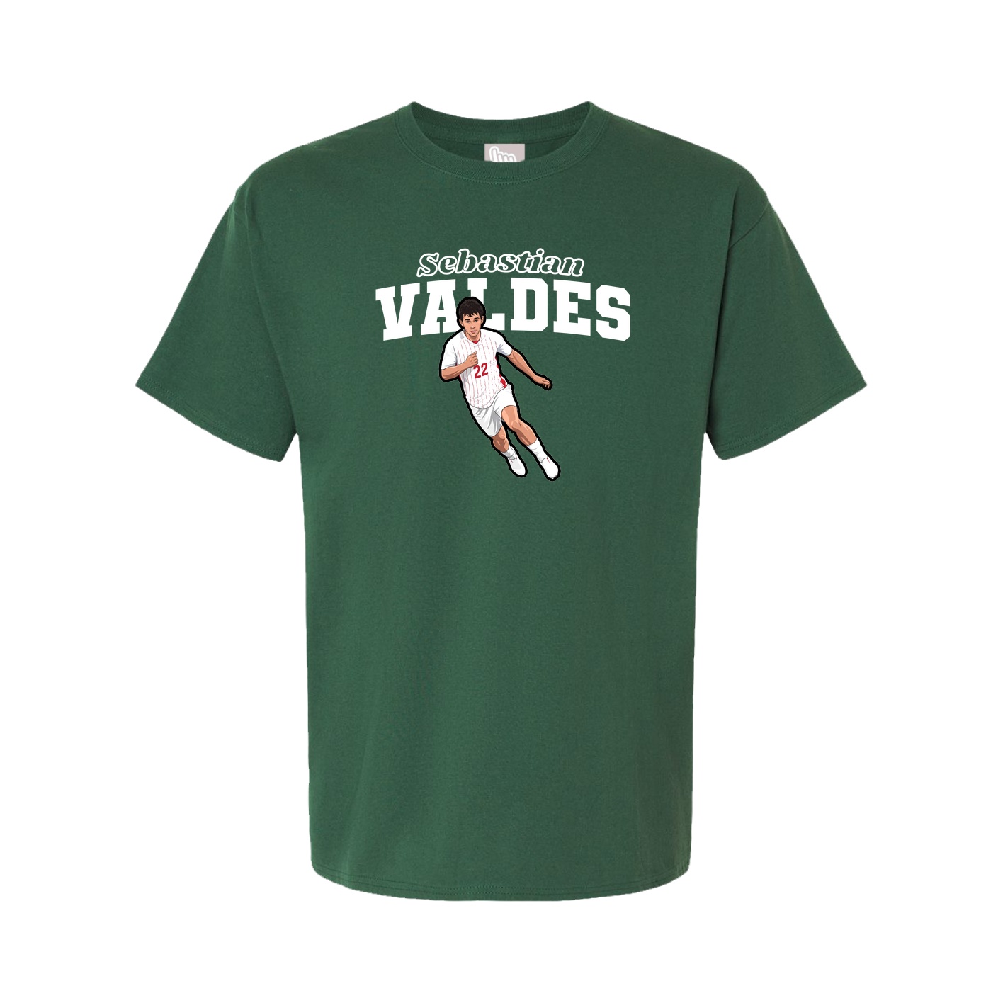Tee — Name Arch in Green