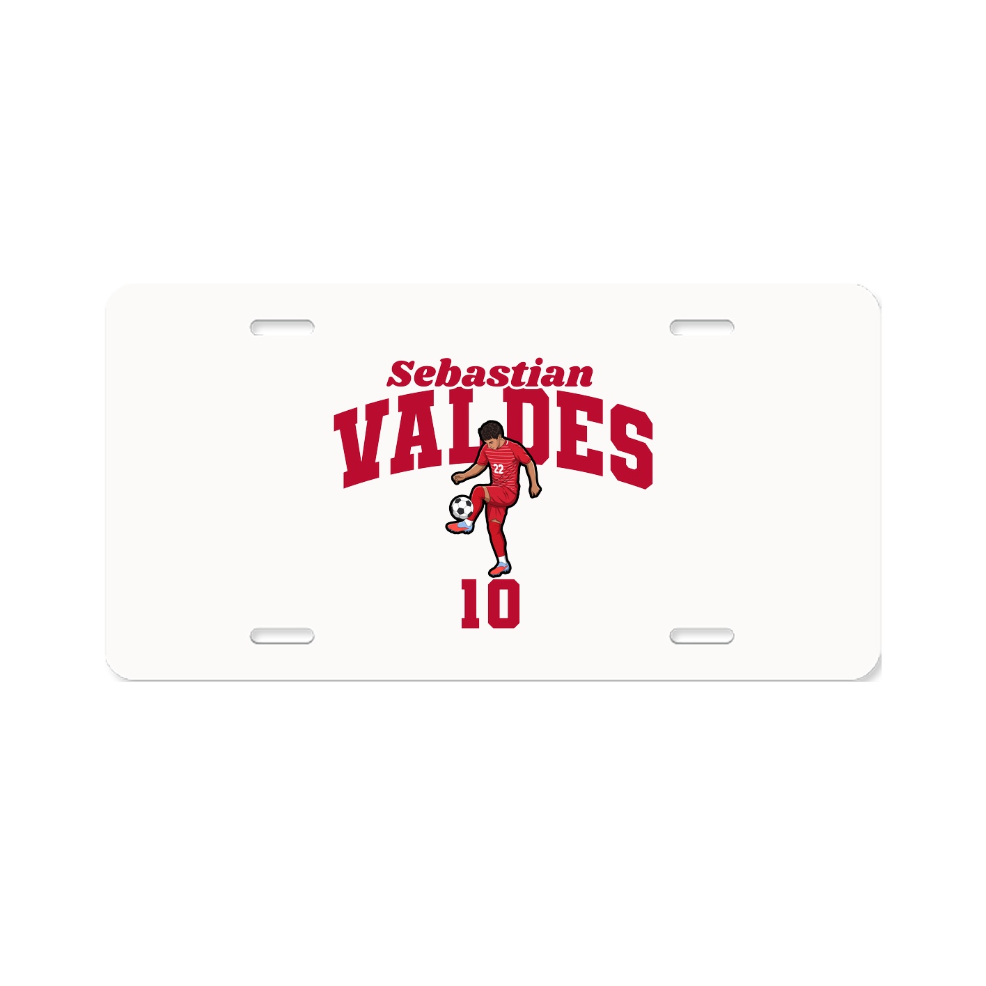 License Plate — Signature Arch in Classic
