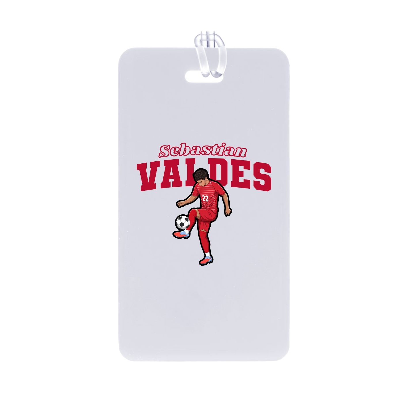 Bag Tag — Name Arch in Classic