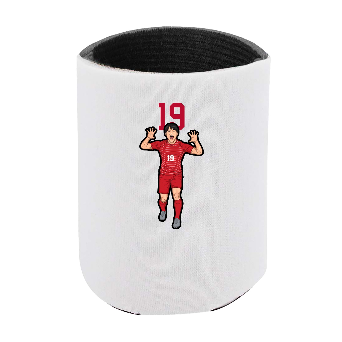 Can Holder — Number Top in White
