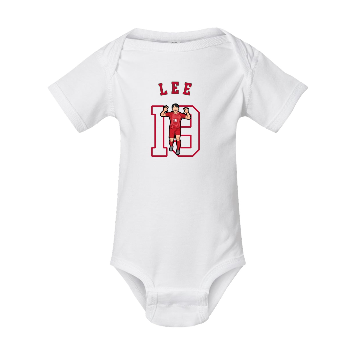 Baby Onesie — Shirsey Arch in White
