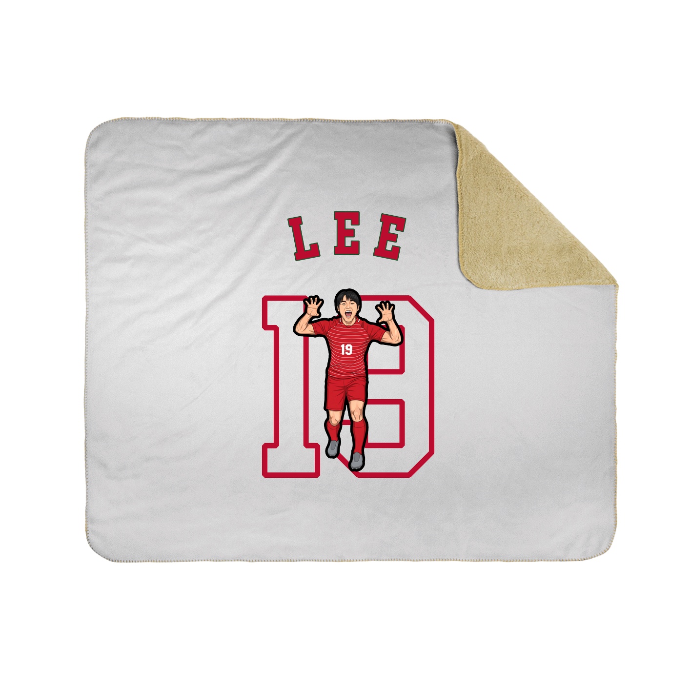 Throw Blanket — Shirsey Arch in White