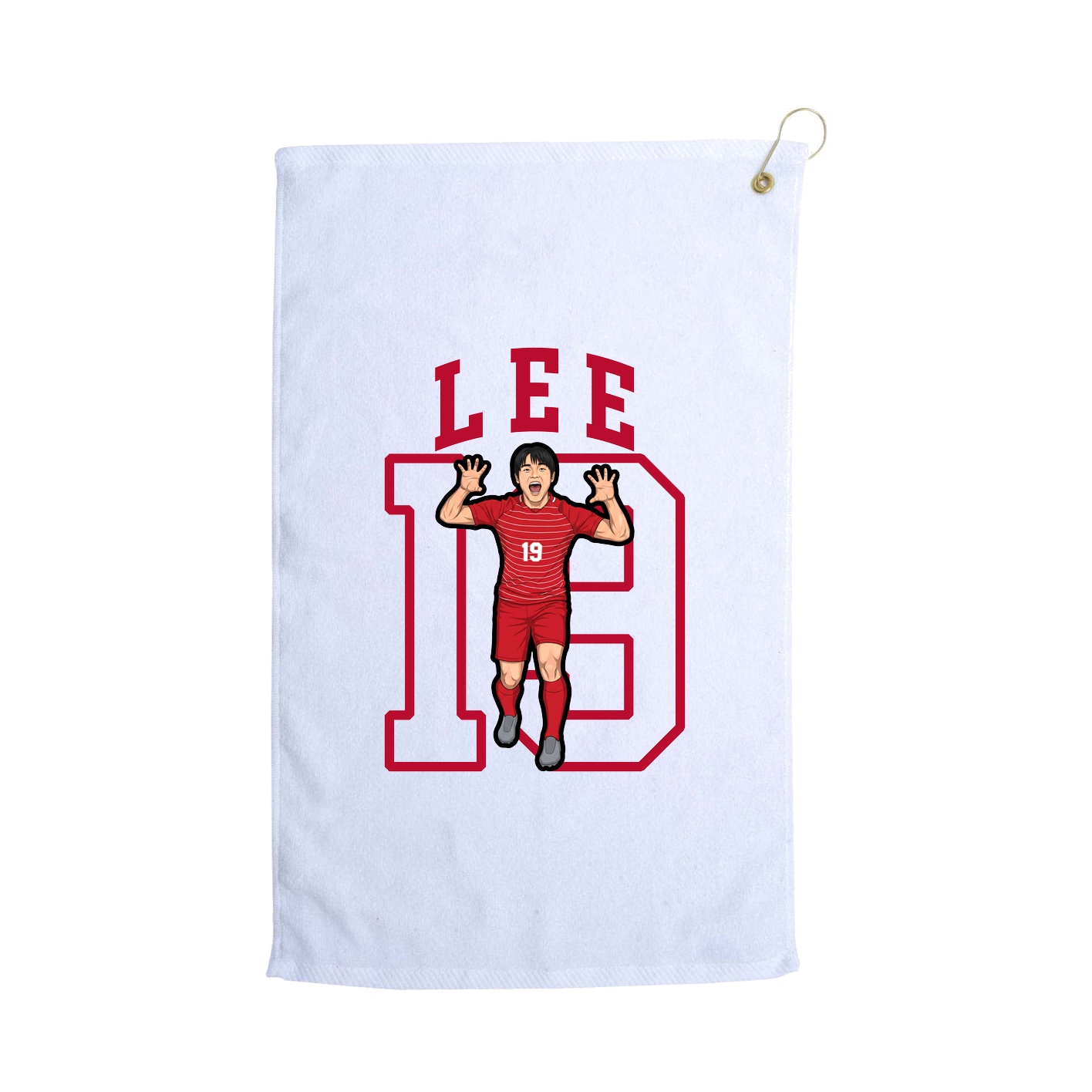 Golf Towel — Shirsey in White