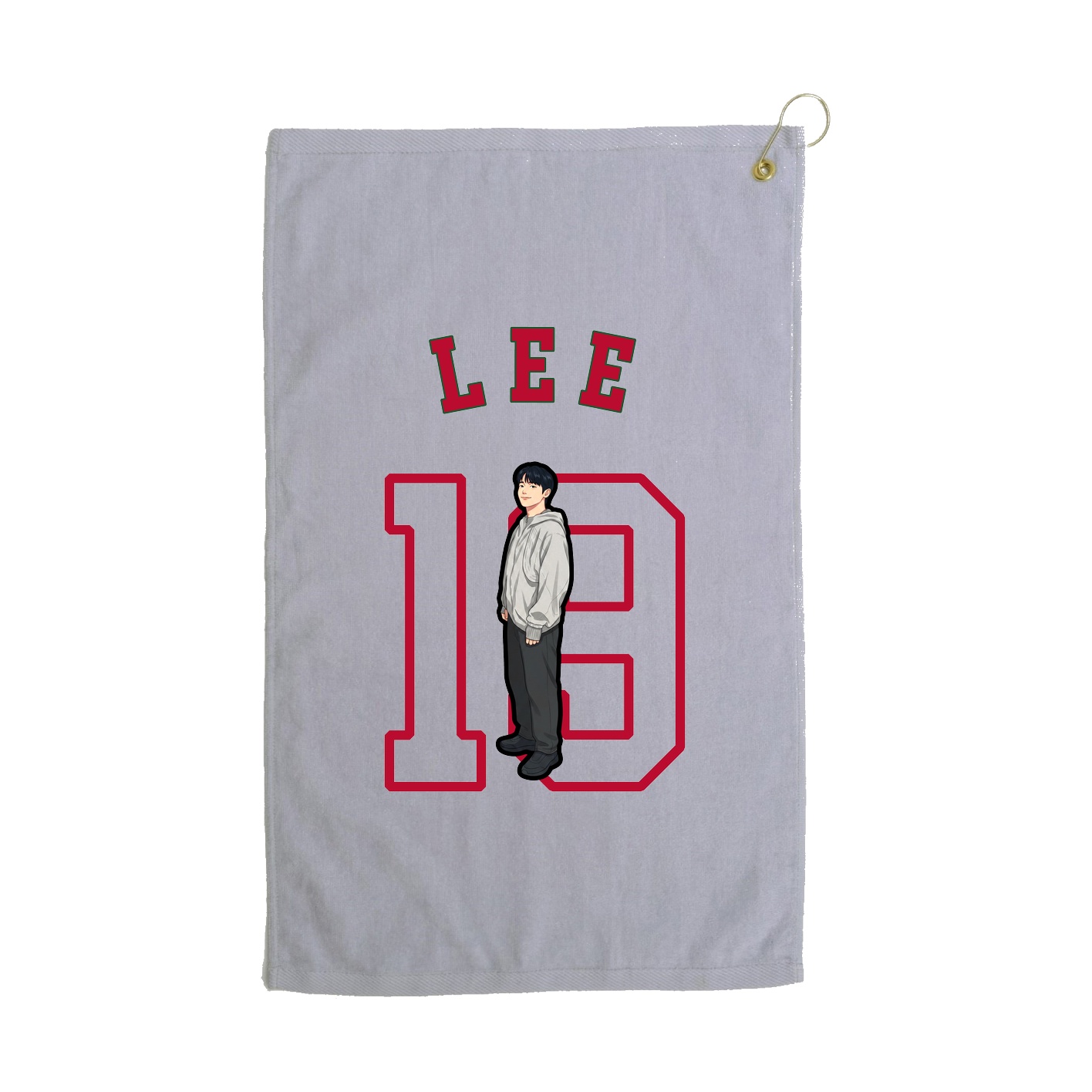 Golf Towel — Shirsey Arch in Grey