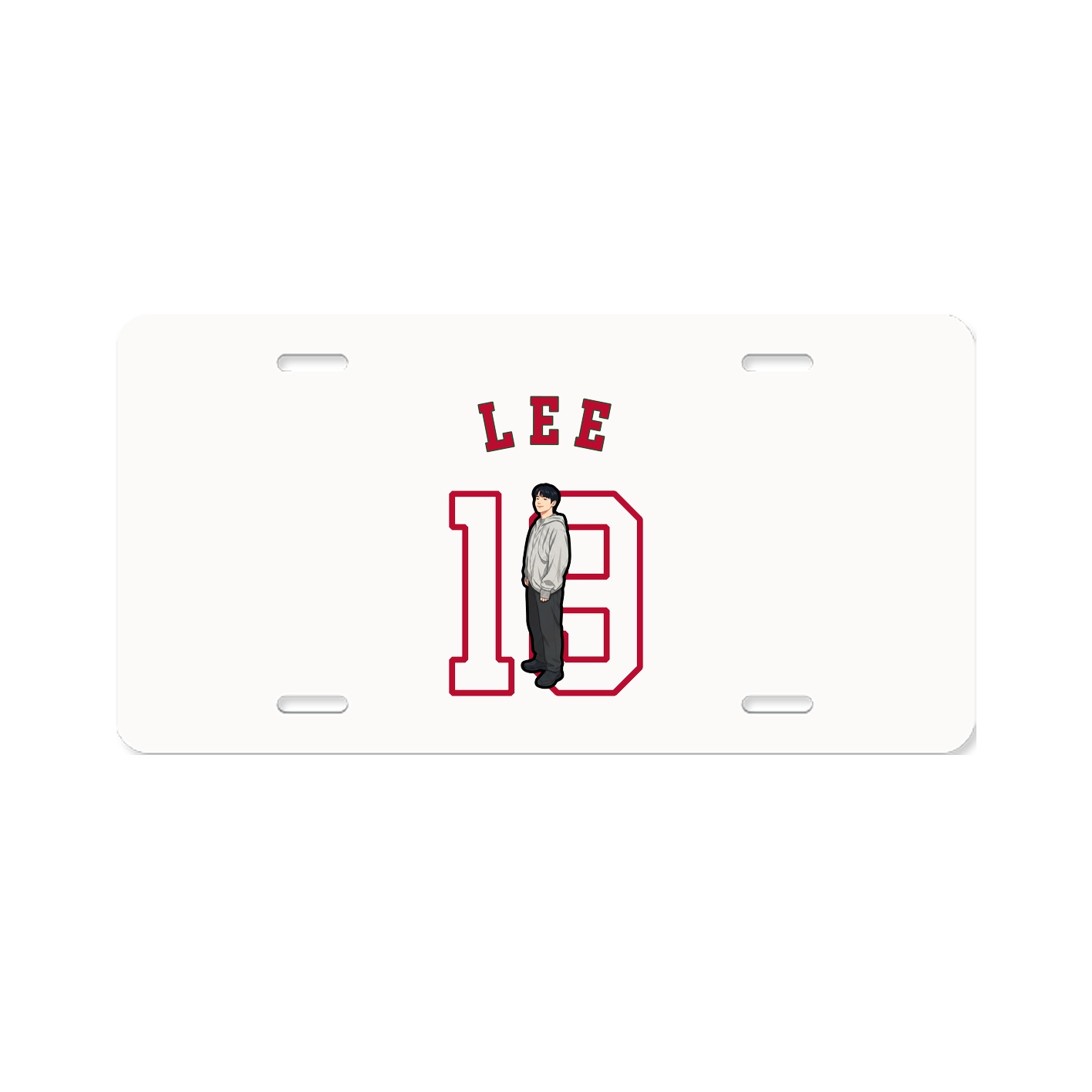 License Plate — Shirsey Arch in Classic