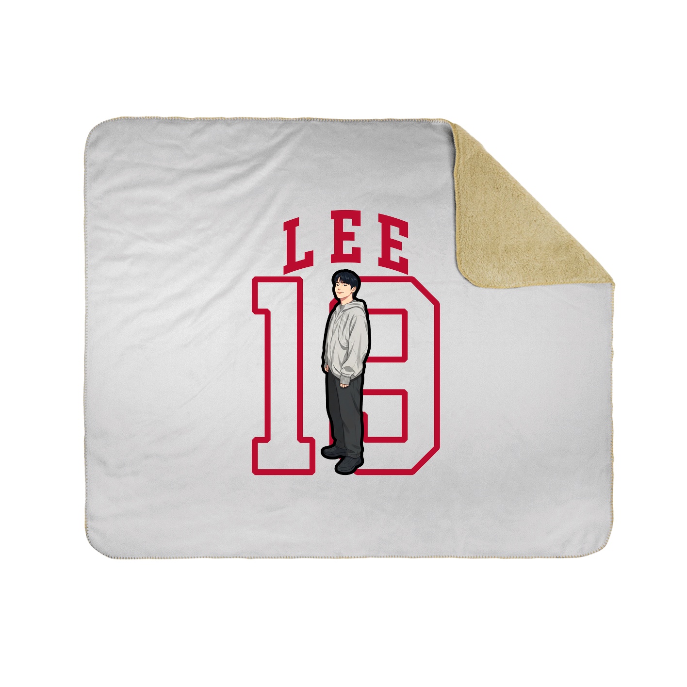 50x60 Sherpa Lined Throw Blanket