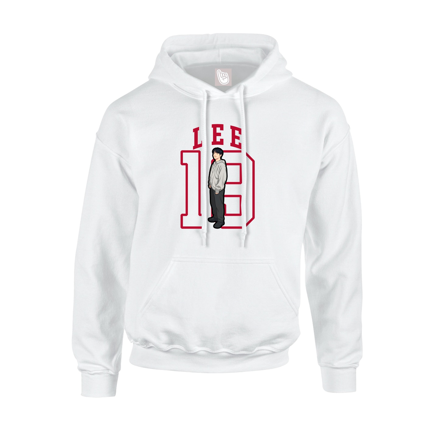 Hoodie — Shirsey in White