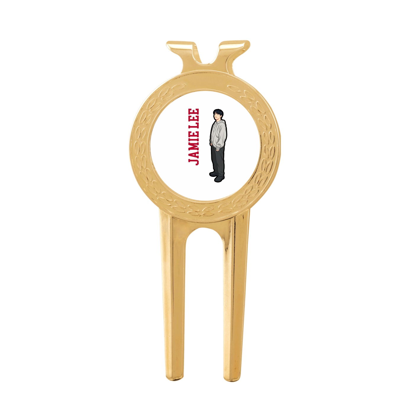 Divot Tool with Ball Marker — Name Vertical in Classic