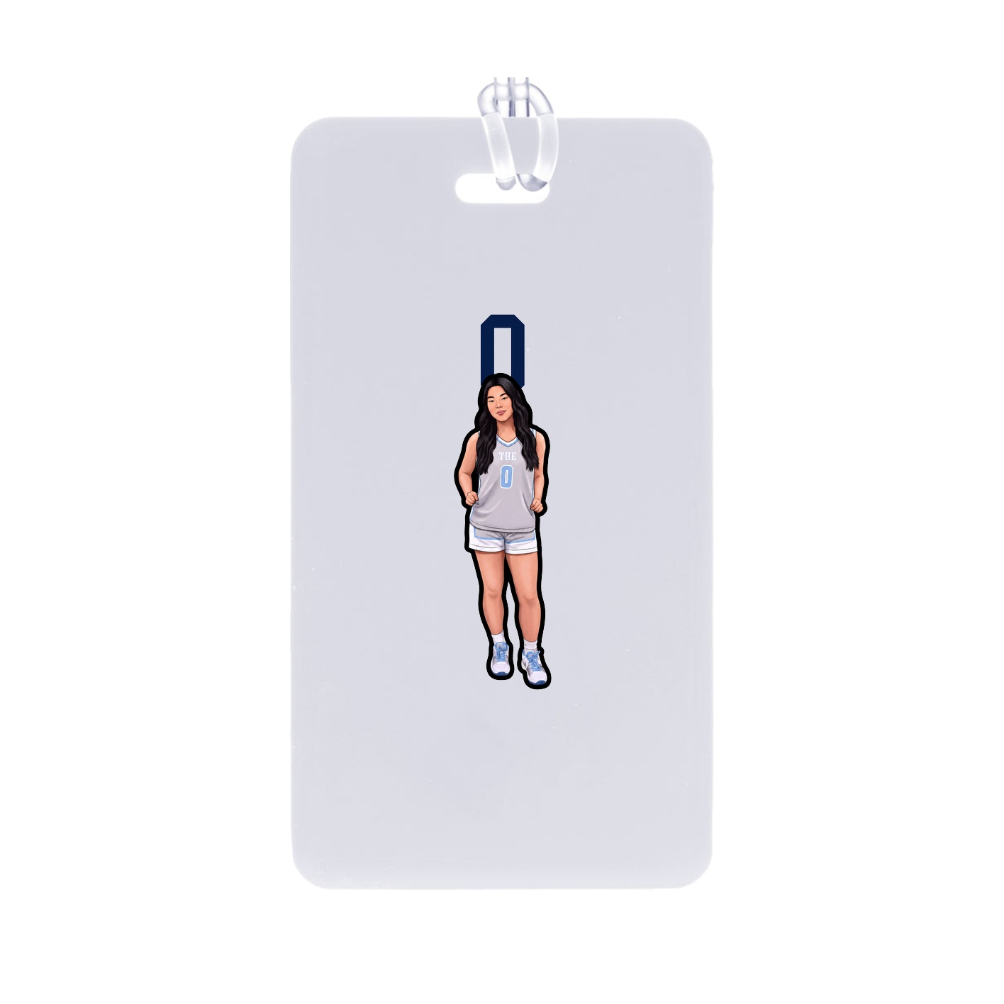 Bag Tag — Number Top in Classic