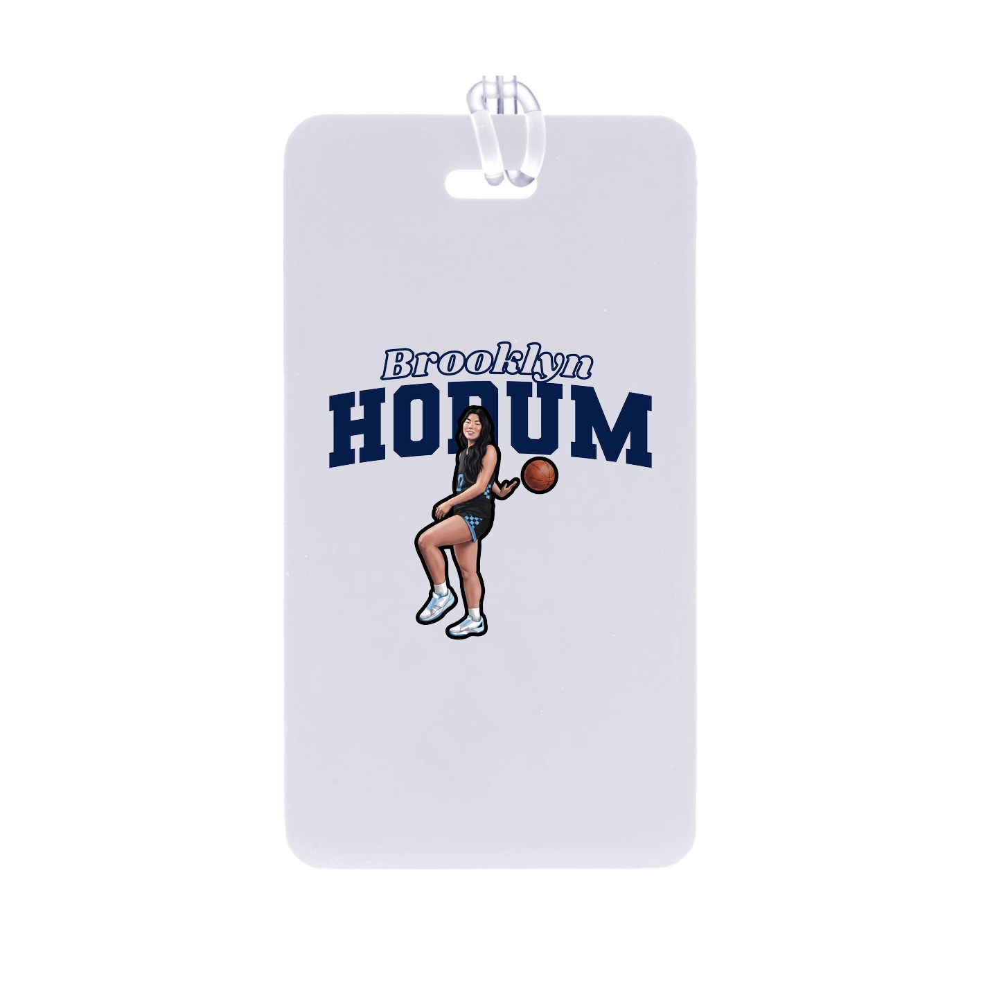 Bag Tag — Name Arch in Classic