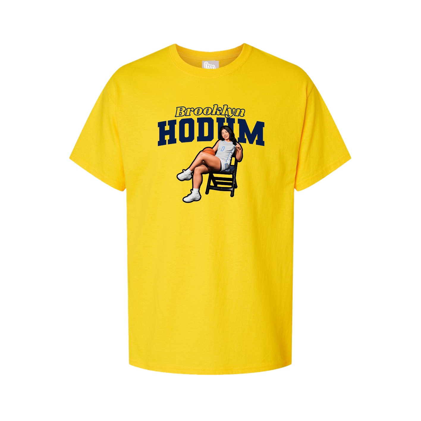 Youth Tee — Name Arch in Gold