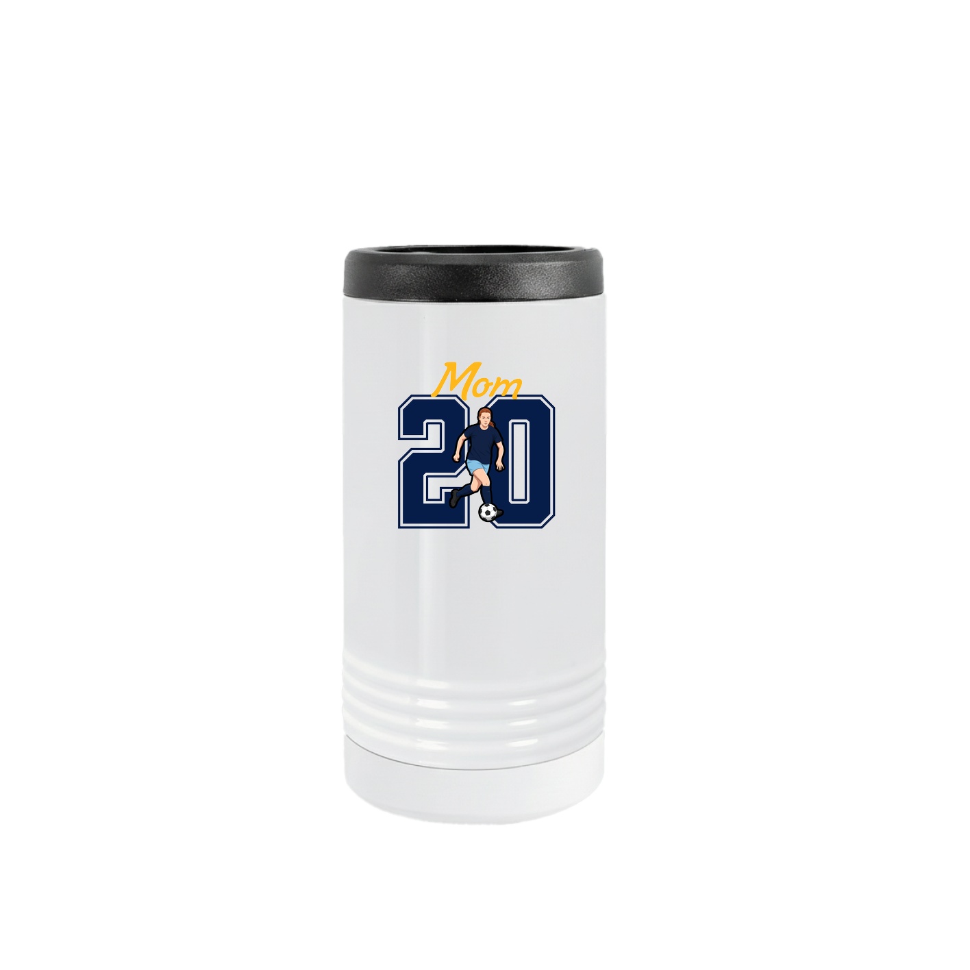 Slim Beverage Holder — Mothers Day Shirsey in White