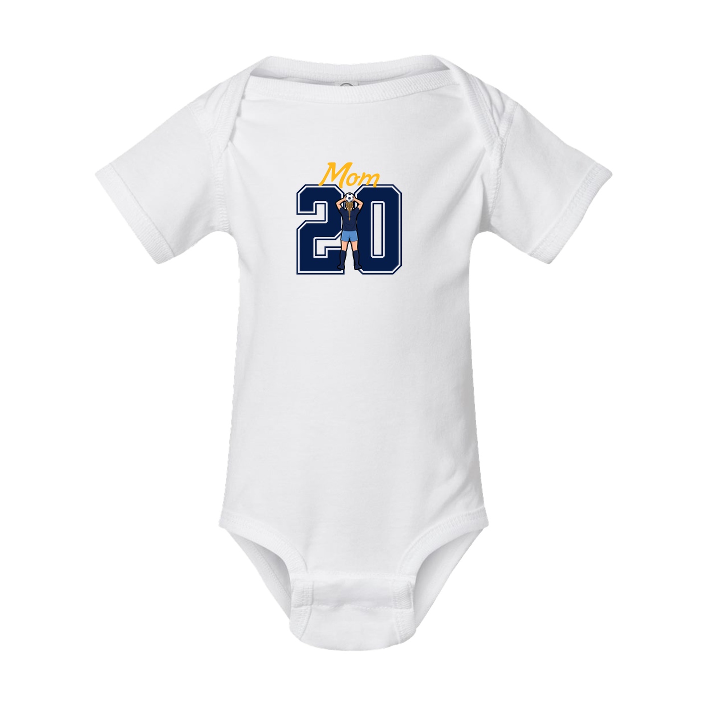 Baby Onesie — Mothers Day Shirsey in White