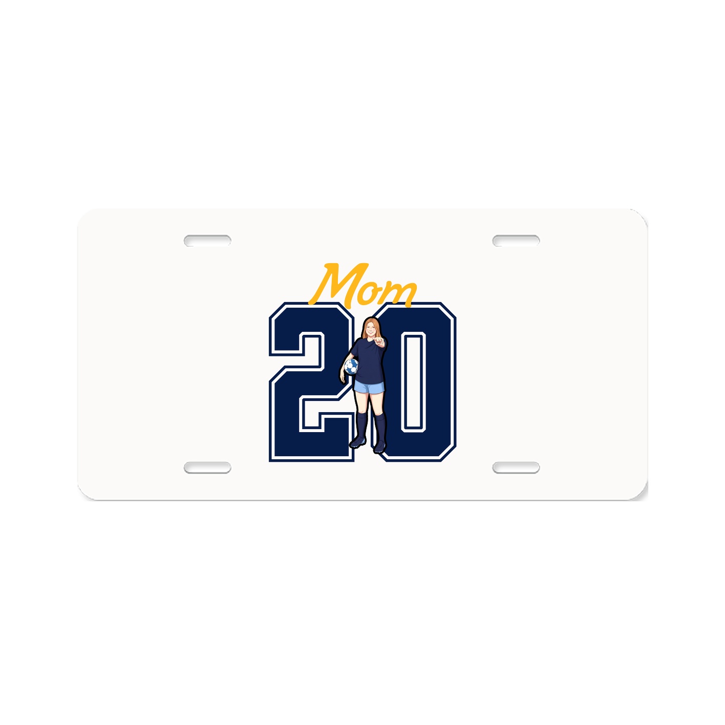 License Plate — Mothers Day Shirsey in Classic