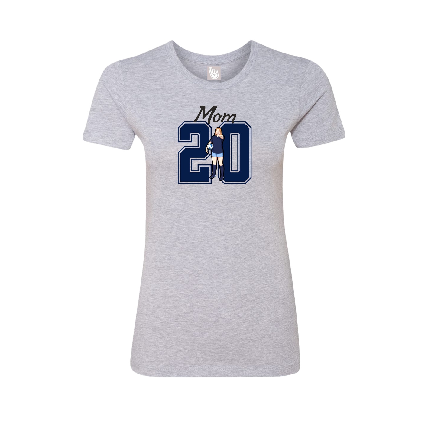Womens Tee — Mothers Day Shirsey in Grey