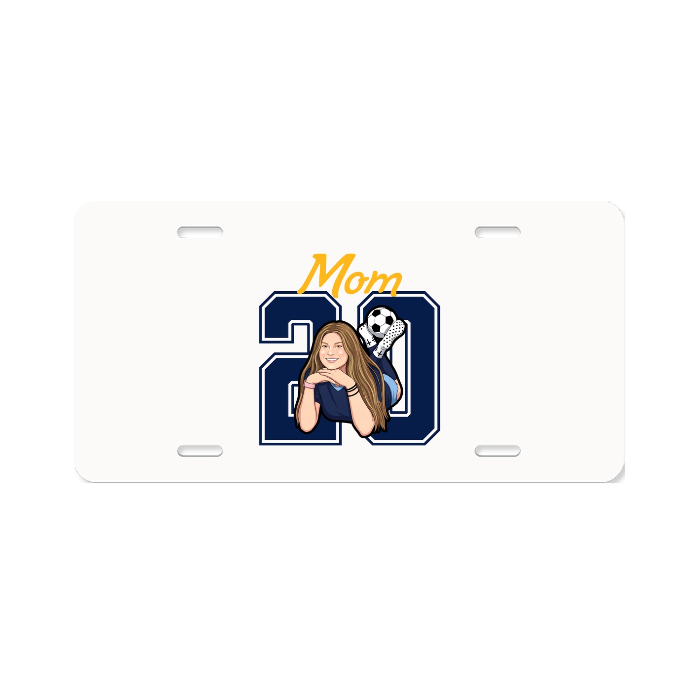License Plate — Mothers Day Shirsey in Classic