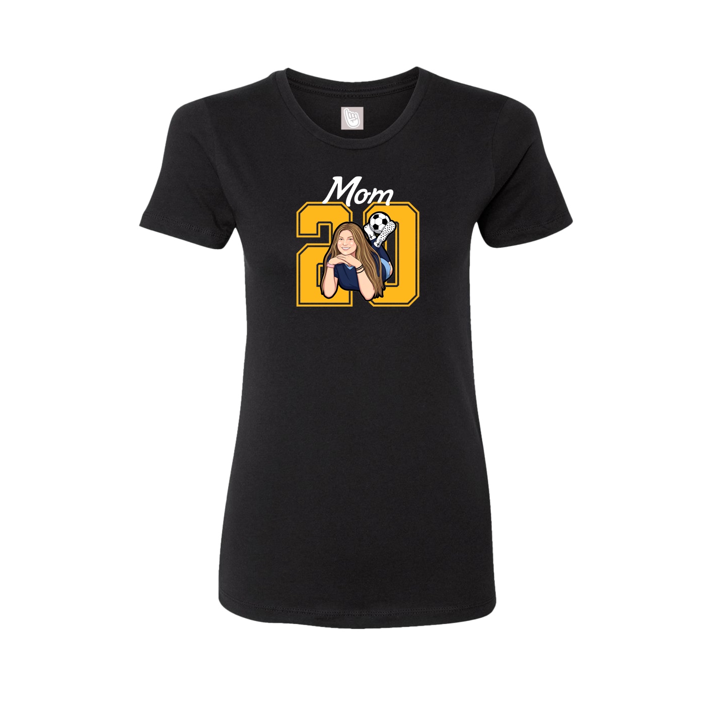 Womens Tee — Mothers Day Shirsey in Black