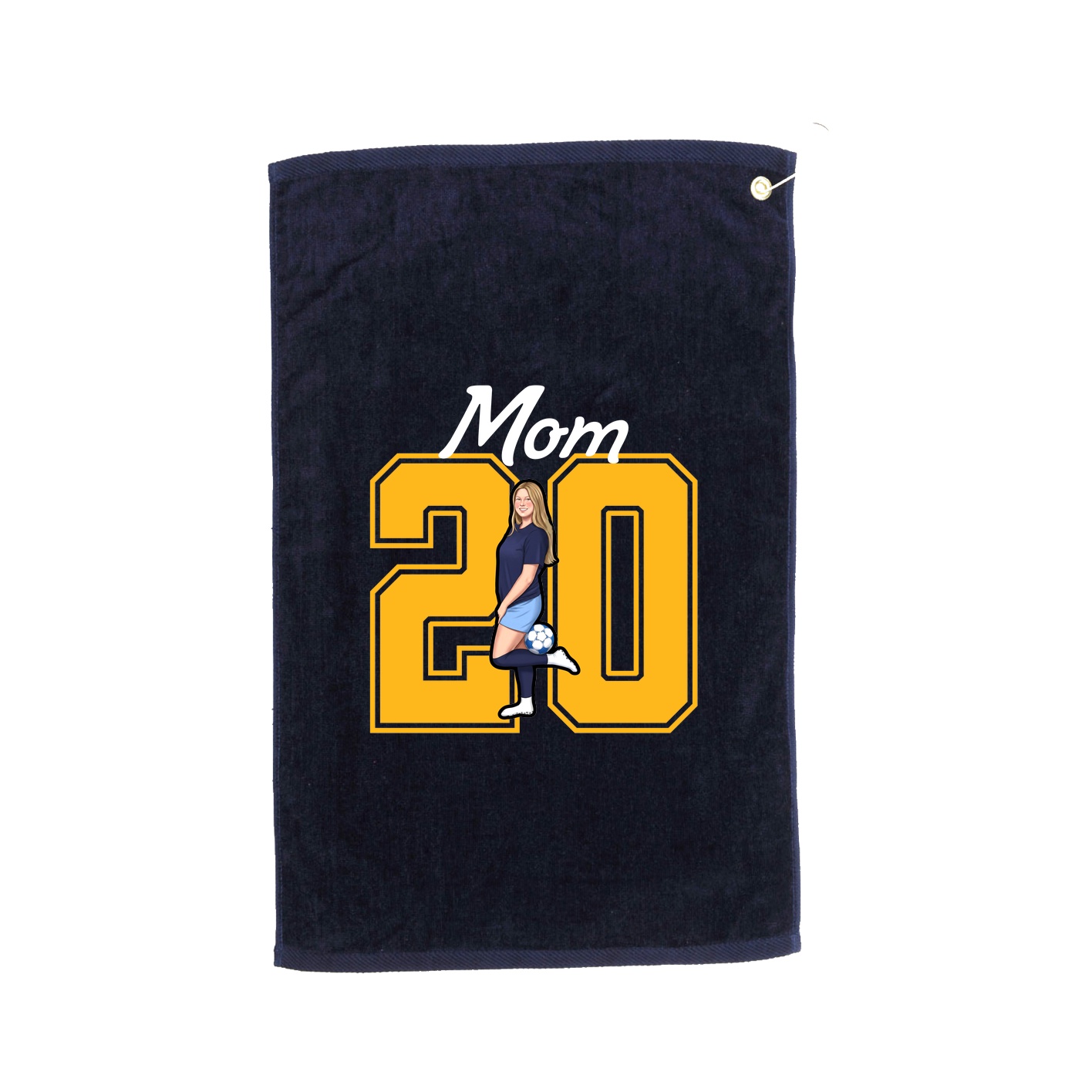 Golf Towel — Mothers Day Shirsey in Navy