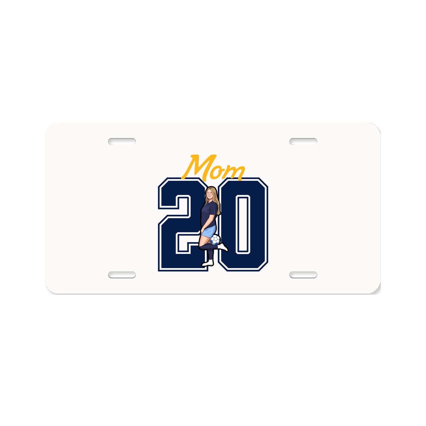 License Plate — Mothers Day Shirsey in Classic