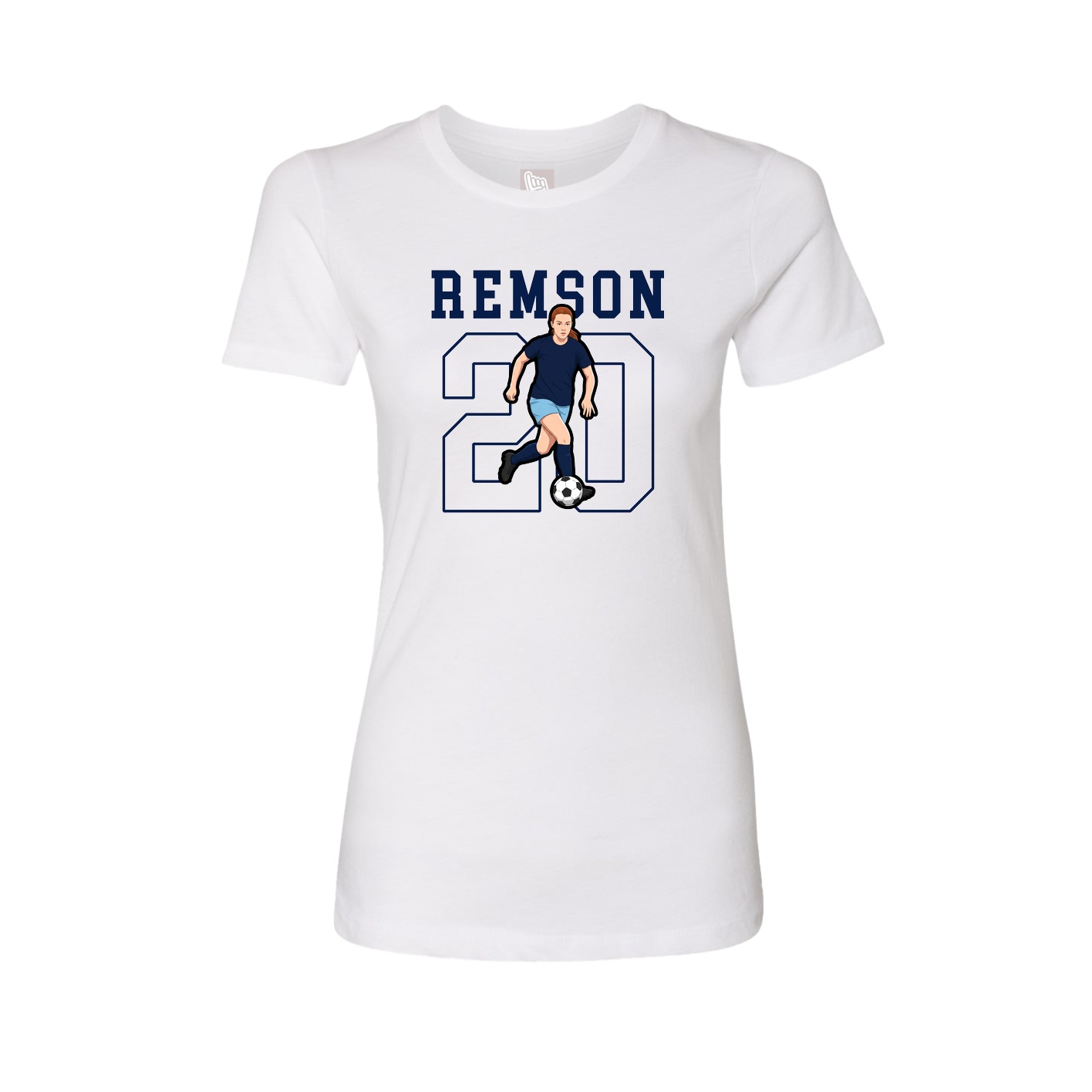 Fitted Women's Tee — Shirsey in White