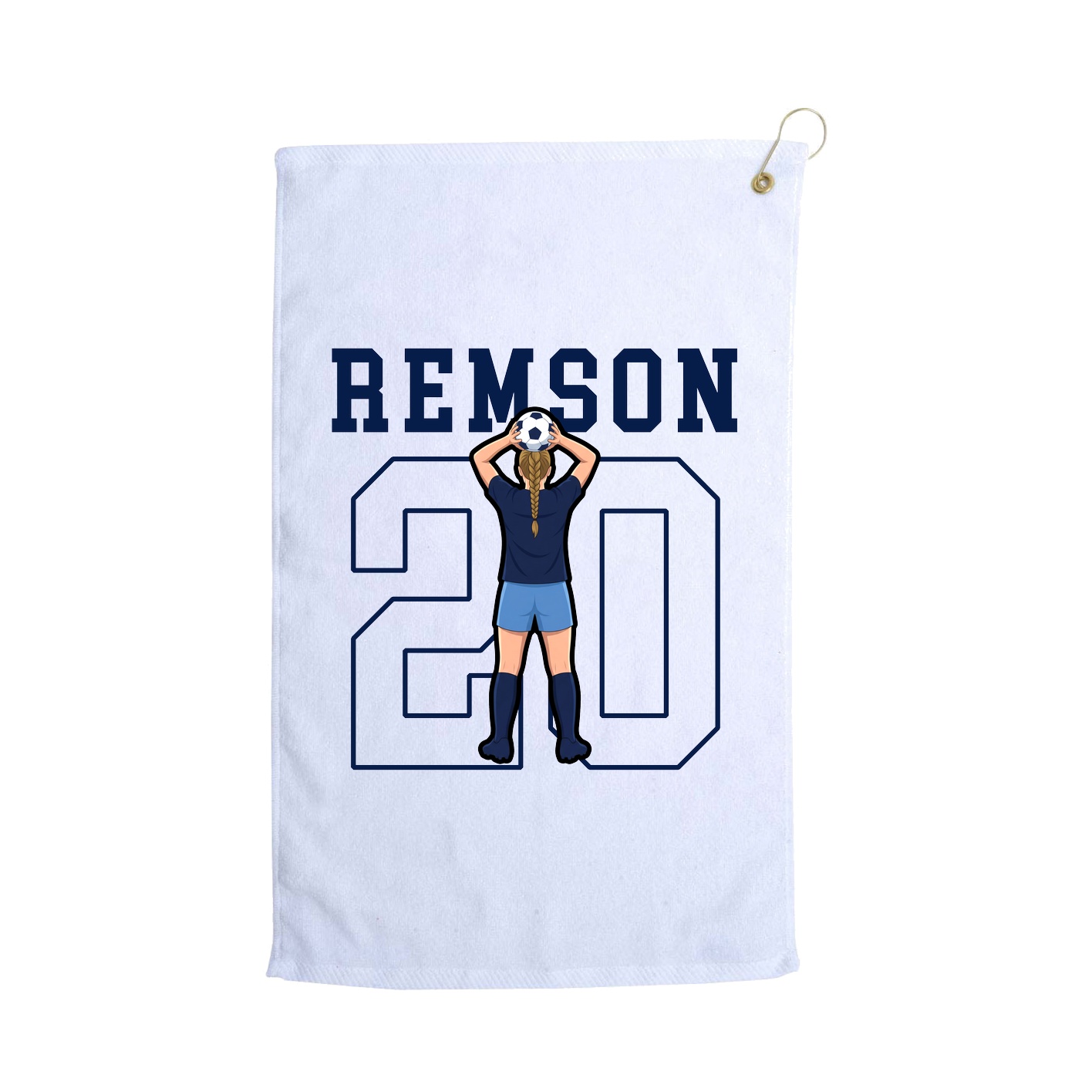 Golf Towel — Shirsey in White