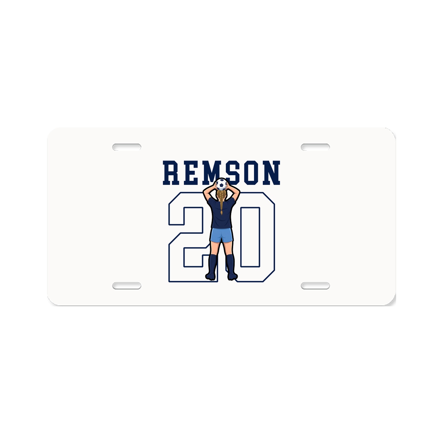License Plate — Shirsey in Classic