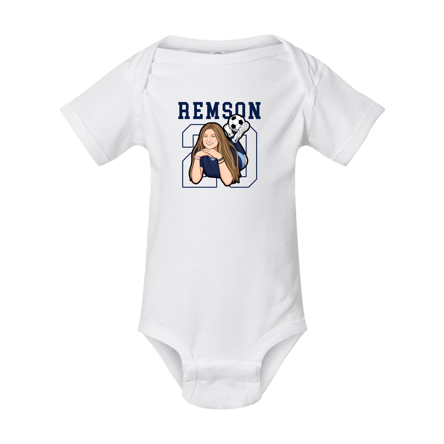 Baby Onesie — Shirsey in White