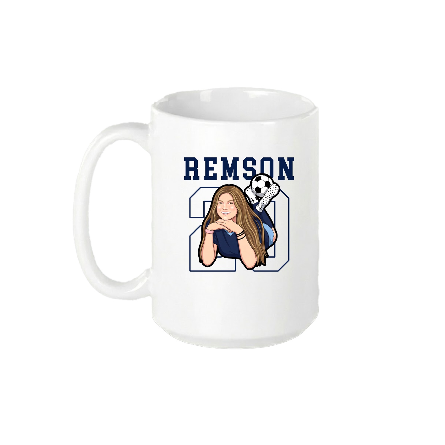 15oz Coffee Mug — Shirsey in White