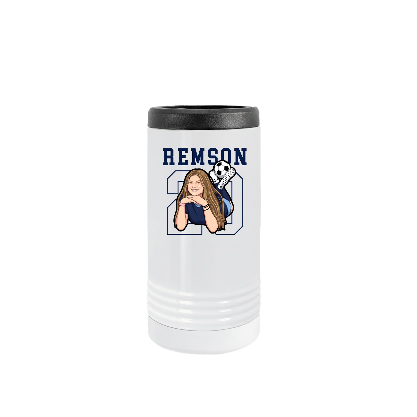 Slim Beverage Holder — Shirsey in White