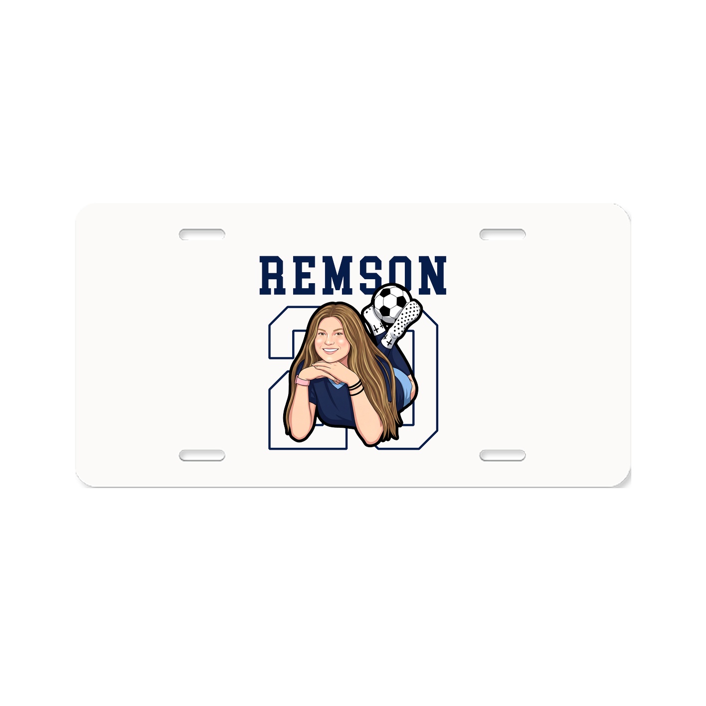License Plate — Shirsey in Classic