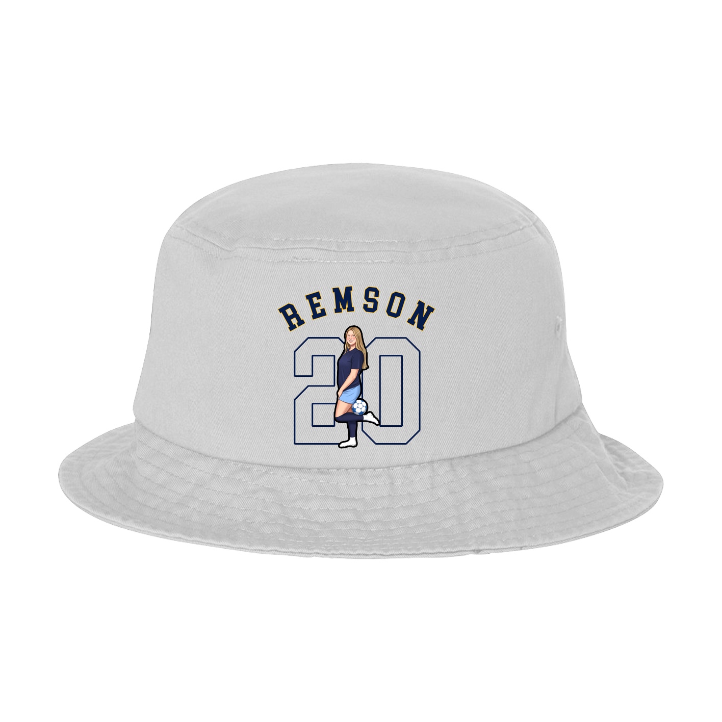 Bucket Cap — Shirsey Arch in White