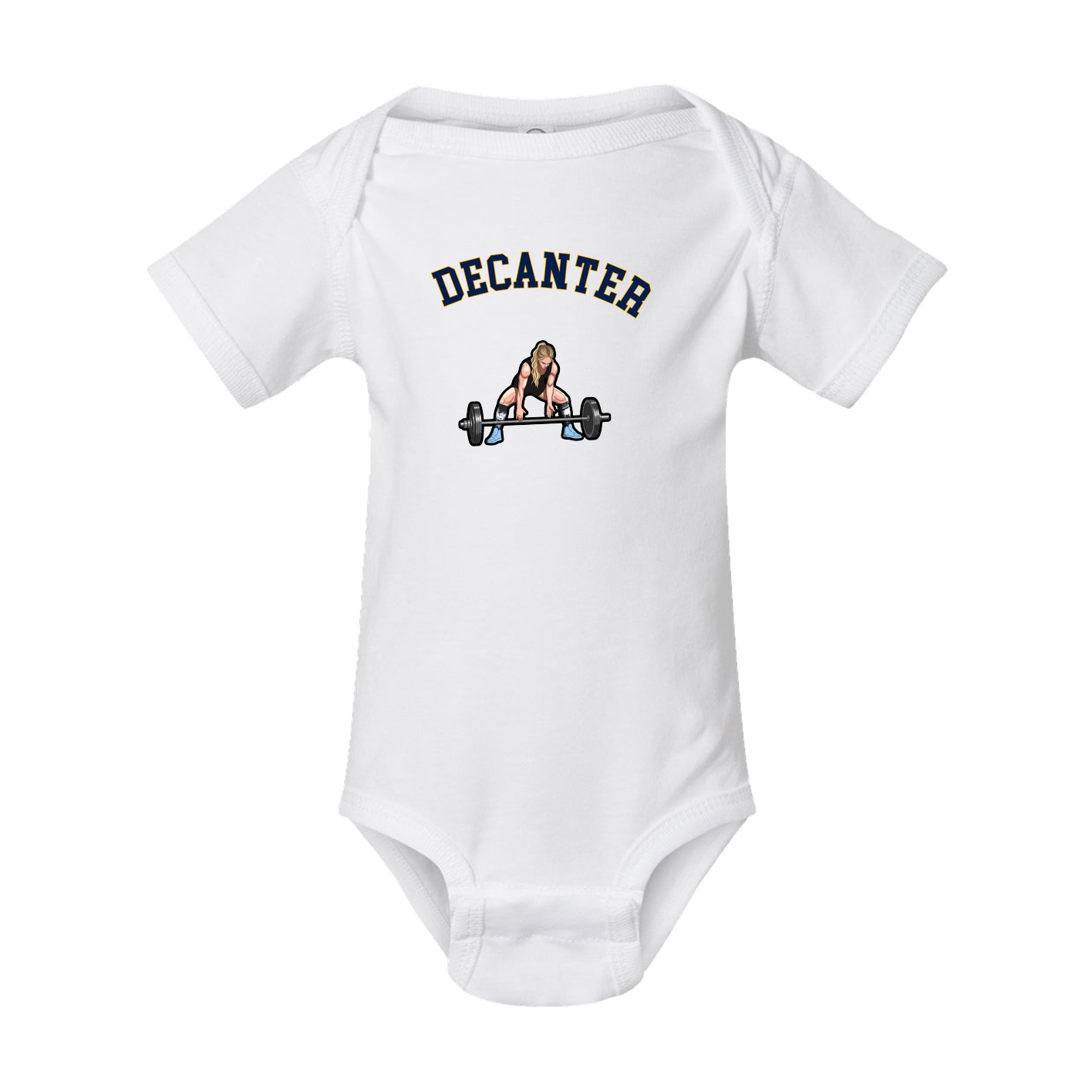 Baby Onesie — Shirsey Arch in White