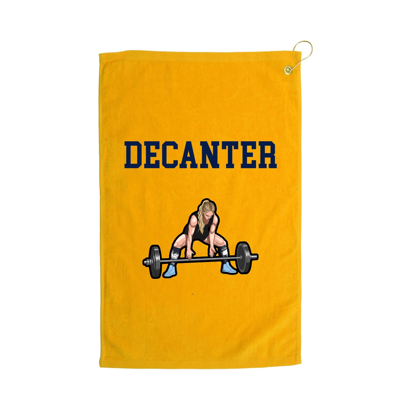 Golf Towel — Shirsey in Gold