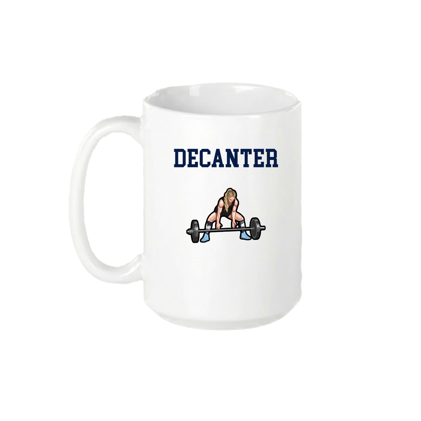15oz Coffee Mug — Shirsey in White