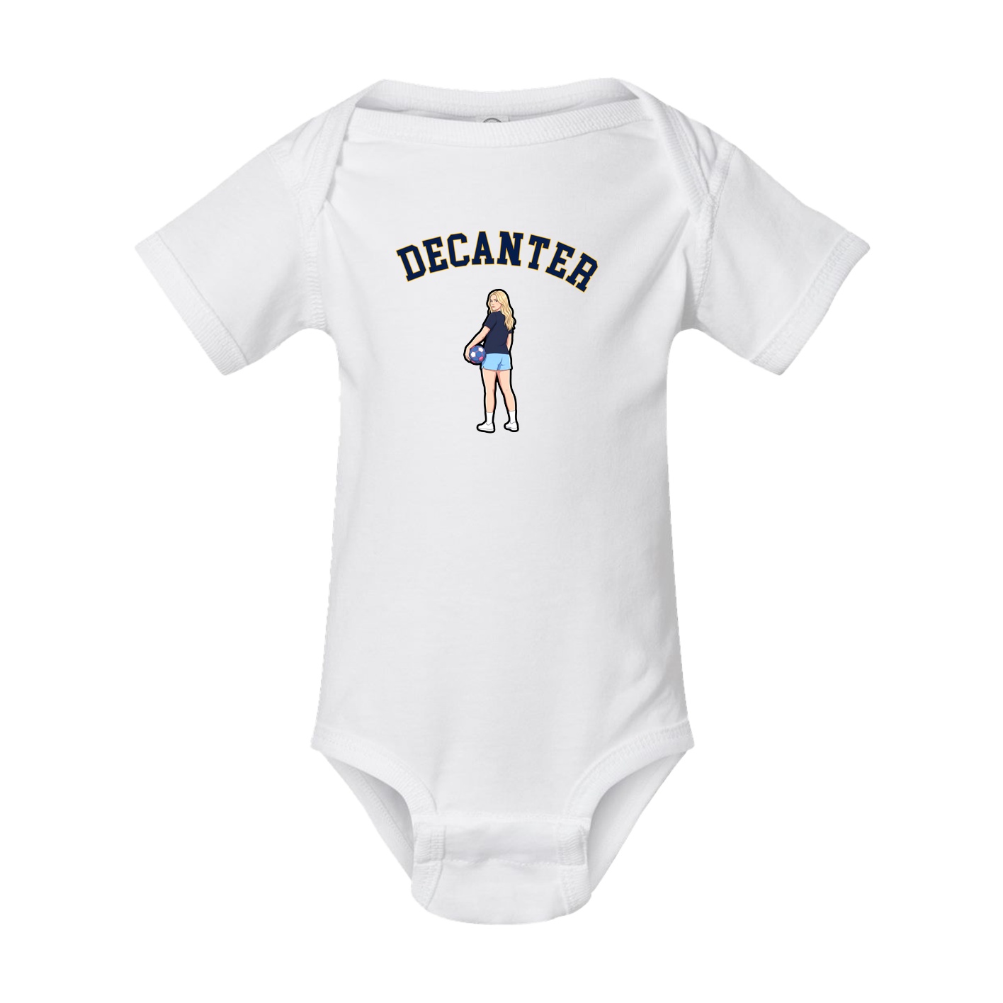 Baby Onesie — Shirsey Arch in White