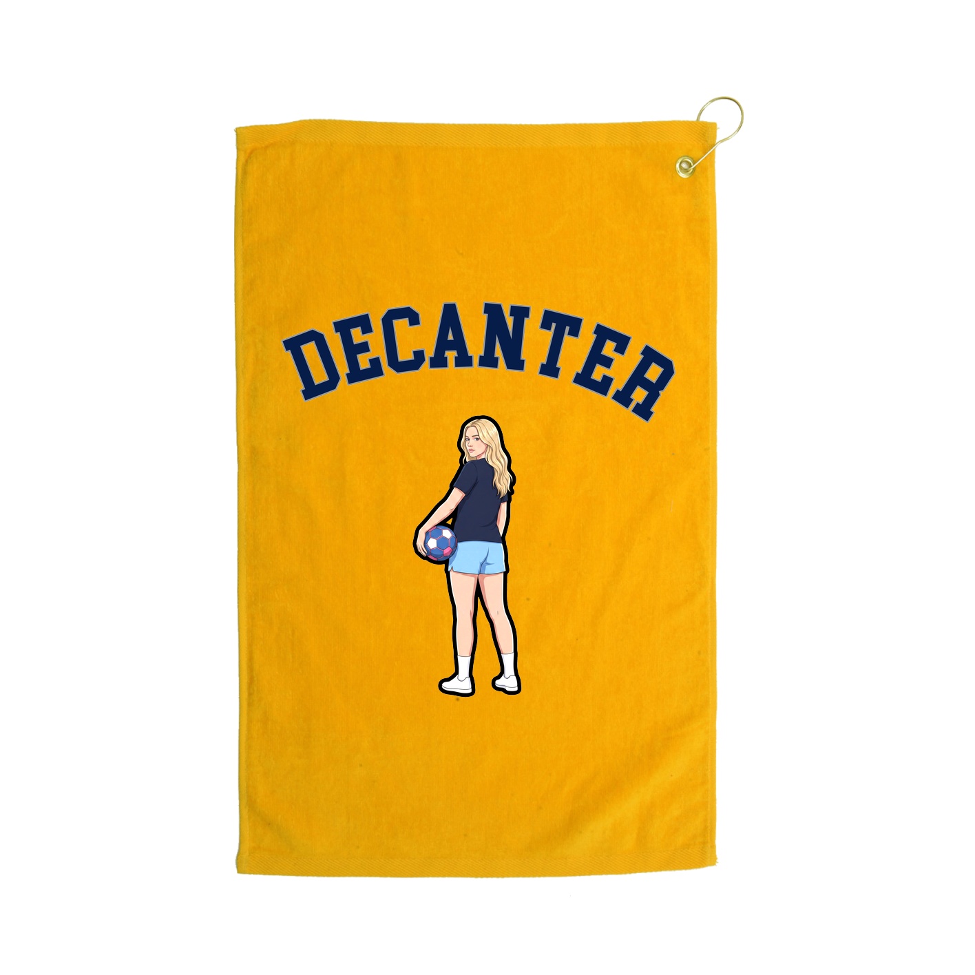 Golf Towel — Shirsey Arch in Gold