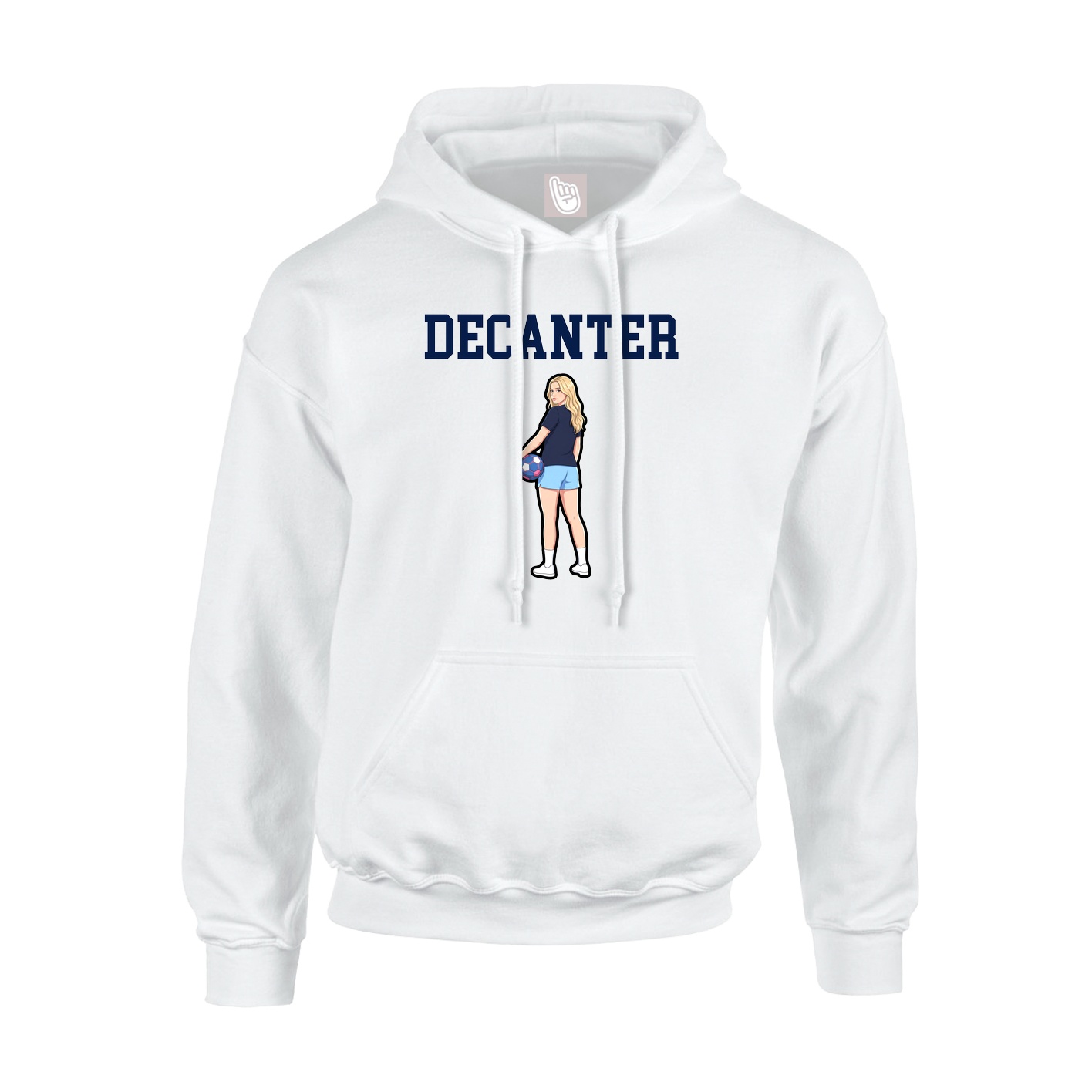 Youth Hoodie — Shirsey in White