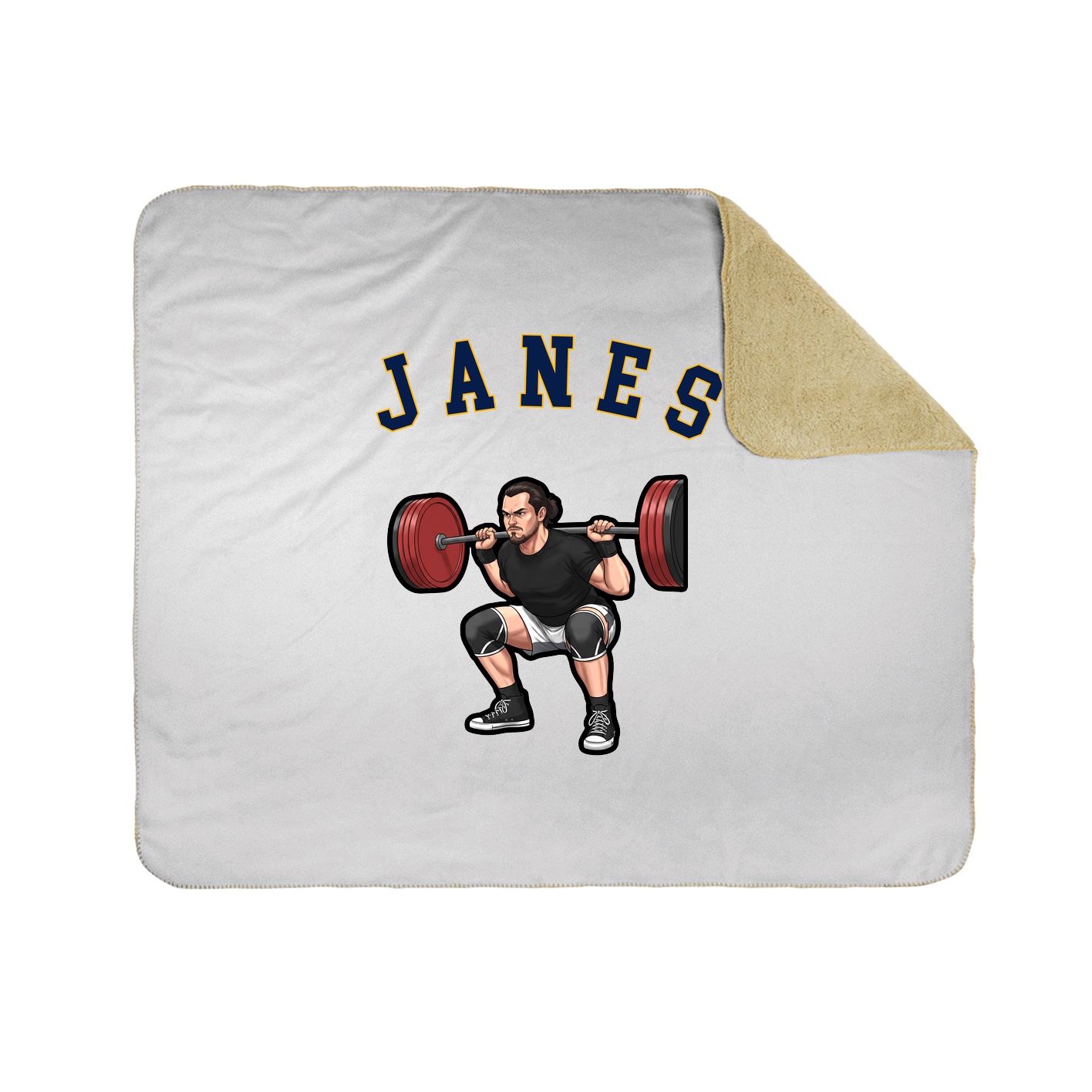 Throw Blanket — Shirsey Arch in White