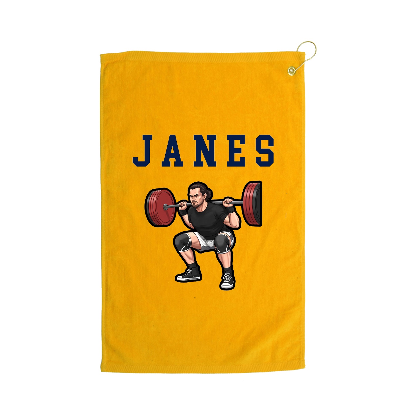 Golf Towel — Shirsey in Gold