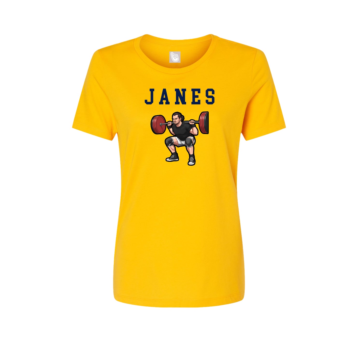 Fitted Women's Tee — Shirsey in Gold