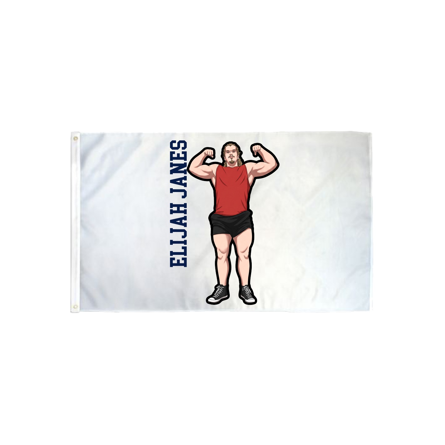 3x5 Flag — Name Vertical in Classic