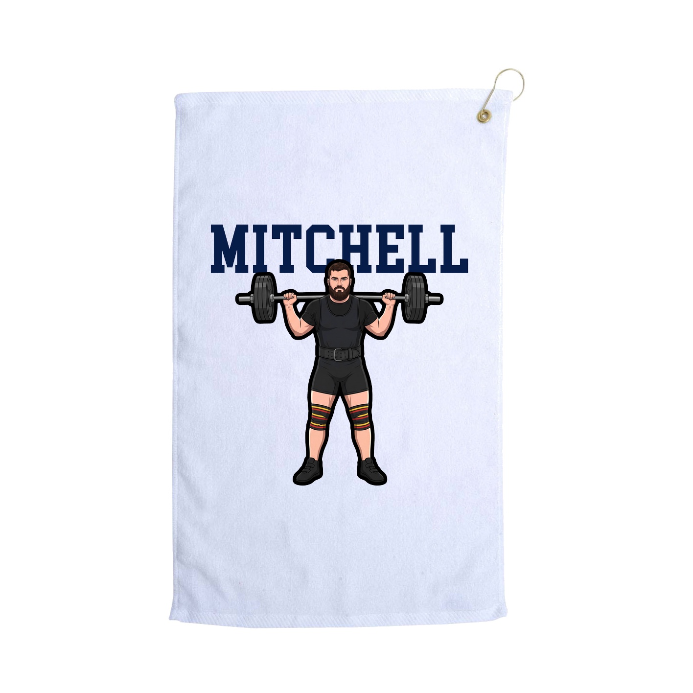 Golf Towel — Shirsey in White