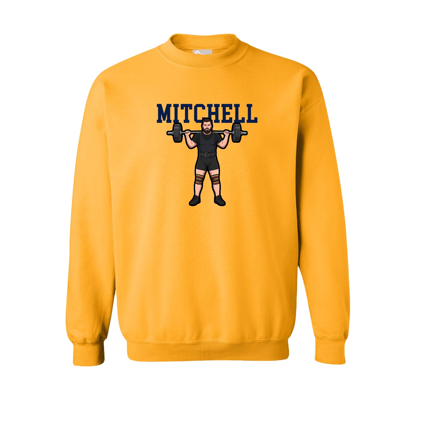 Fleece Crew — Shirsey in Gold