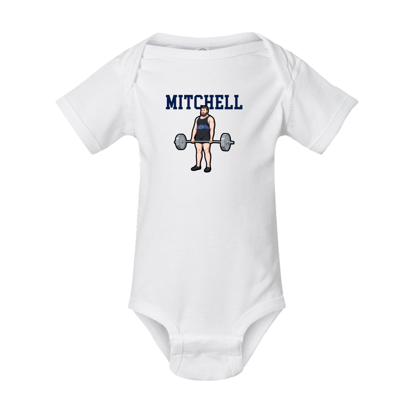 Baby Onesie — Shirsey in White