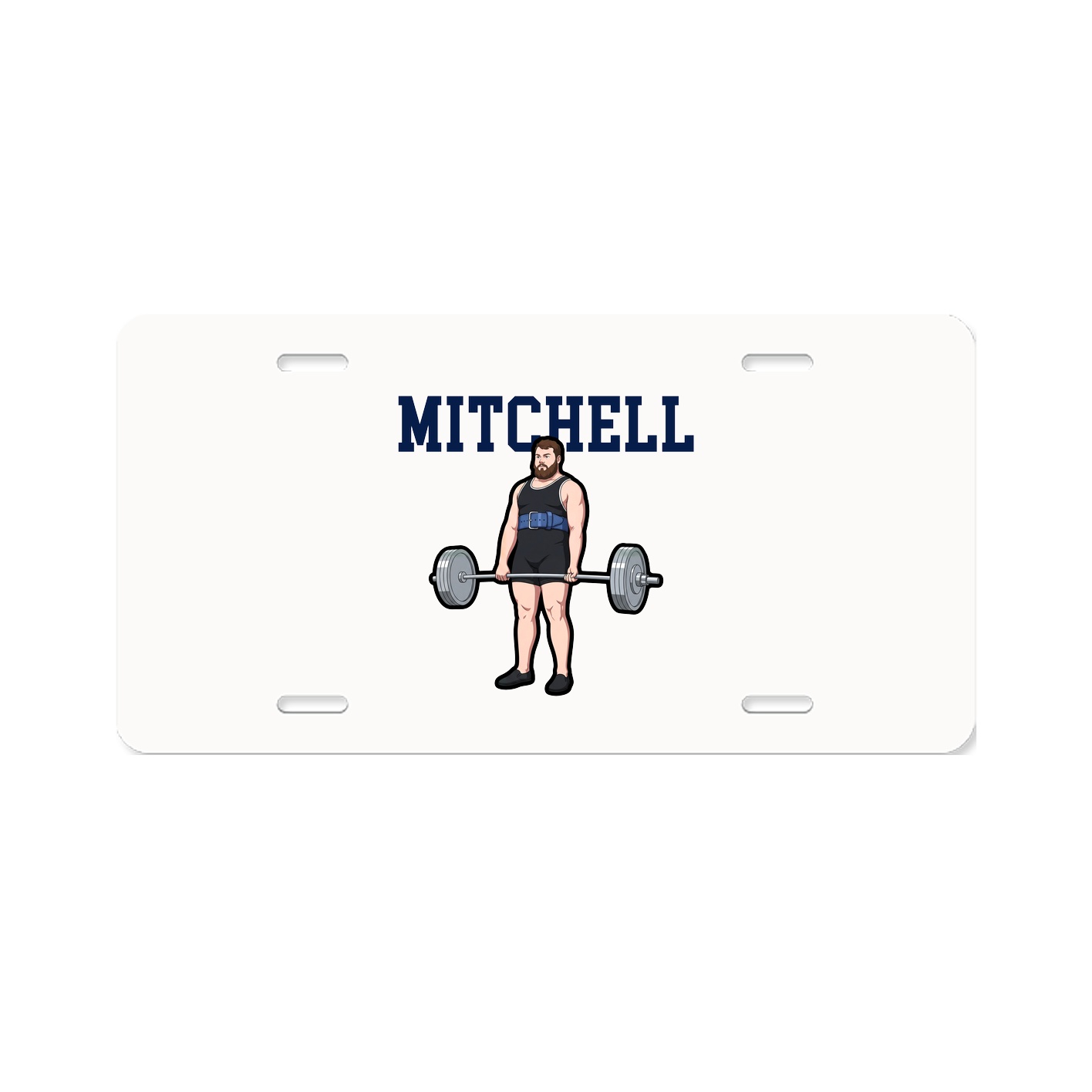 License Plate — Shirsey in Classic