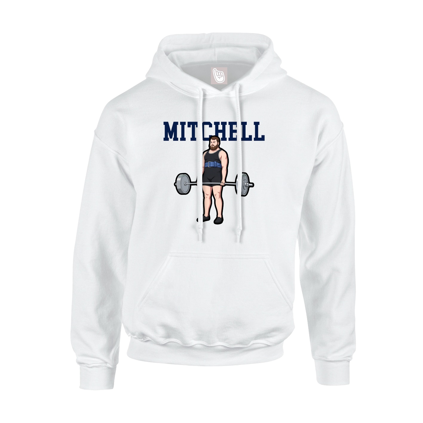 Hoodie — Shirsey in White