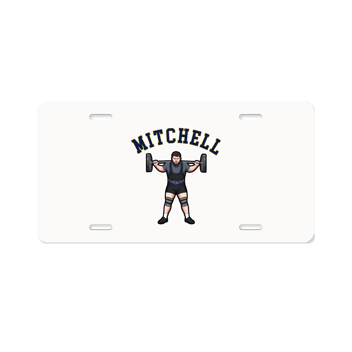 License Plate — Shirsey Arch in Classic